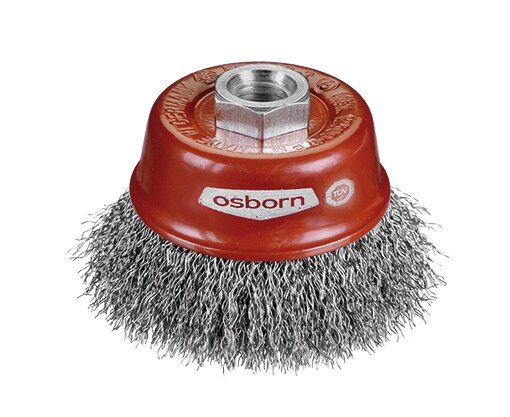 Cup Brushes, Crimped Wire